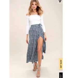 Lulu’s Tempest Wrap Skirt